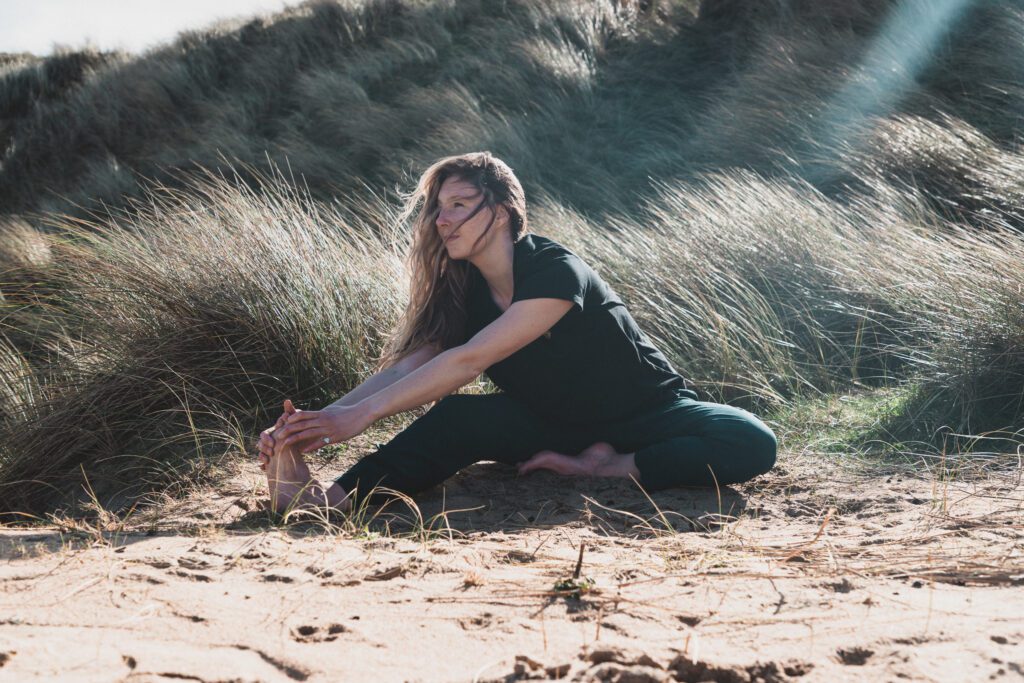 Holly Purchase Yoga Cornwall Charlotte Rick Photography